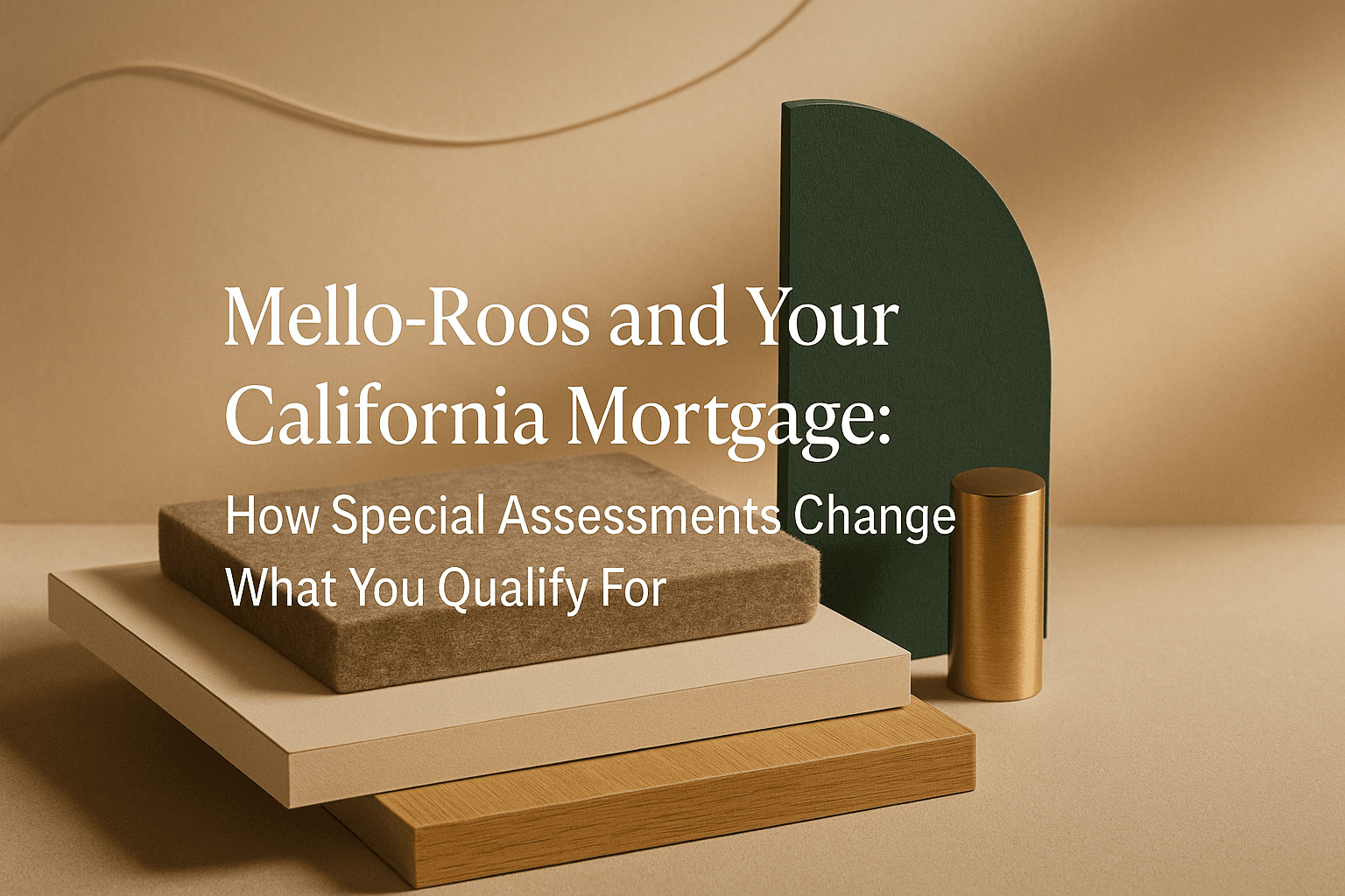 Mello-Roos and Your California Mortgage: How Special Assessments Change What You Qualify For